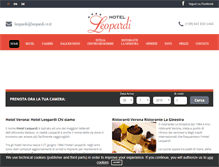 Tablet Screenshot of leopardi.vr.it